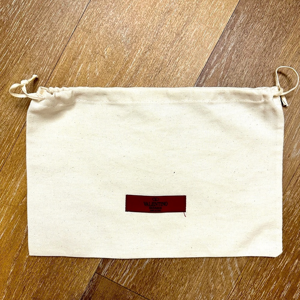 Valentino clutch, belt, or small purse dust bag